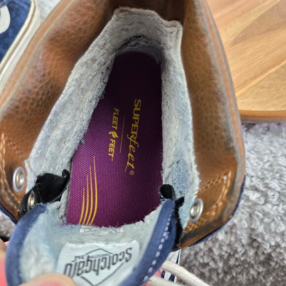 Vans Womens 9.5 Sk8 Hi MTE Navy Blue Suede Leather Casual Daily Athletic Sneaker - Picture 14 of 14